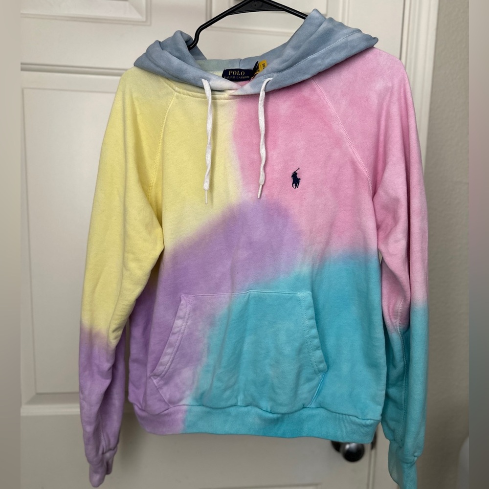Ralph Lauren Pastel Tie-Dye Hoodie